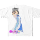 春乃遊羽アイディアイラストショップの春乃遊羽 フルグラフィックTシャツ