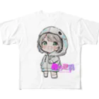 春乃遊羽アイディアイラストショップの春乃遊羽チビキャラ All-Over Print T-Shirt