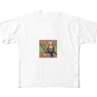 LOVEの幸運の鳥 All-Over Print T-Shirt