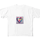 LOVEのLOVE All-Over Print T-Shirt