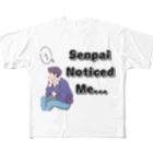 IMINfiniteの先輩　senpai noticed me vol.1 フルグラフィックTシャツ