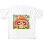 fukuzahのキノコちゃん All-Over Print T-Shirt