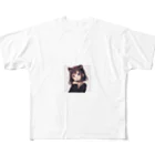 Droショップの猫耳っ娘 All-Over Print T-Shirt