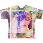 💖宇宙整体♪🌈♪こころからだチャンネル♪💖のhealing mermaid LARA Special All-Over Print T-Shirt