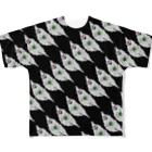 2high のkush monster All-Over Print T-Shirt