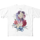 bouquetのbouquet　花束 フルグラフィックTシャツ