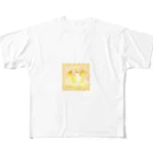 わなかりゅうのニコニコ　金龍ちゃん　 All-Over Print T-Shirt