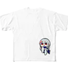 Janomenomeのおろおろ困ったじゃのめちゃん All-Over Print T-Shirt