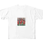 moribouのラグビーのピクセルアートグッズ All-Over Print T-Shirt