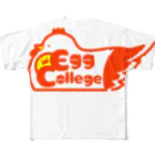 Egg college 物販サークルのEgg college 公式 フルグラフィックTシャツ