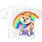 KAWAII-CLUBのKAWAII柴犬002 フルグラフィックTシャツ