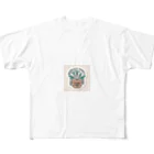 yusaki55maikingのミニマリストサキュレント All-Over Print T-Shirt