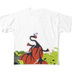 taika_shopの「謎の植物」Ｔシャツ フルグラフィックTシャツ