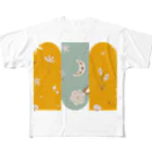  MIRACLE MOONのBOHO MOON フルグラフィックTシャツ