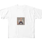 Innovat-Leapのネコサラリーマン All-Over Print T-Shirt