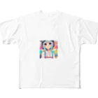 yamnetの季節をテーマにした美しいイラスト All-Over Print T-Shirt