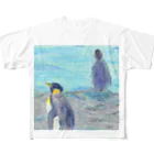 つぎのラピス島ペンギン フルグラフィックTシャツ