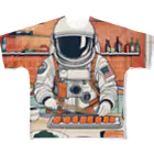 宇宙開発デザイン科のスペースクッキング 寿司編 All-Over Print T-Shirt