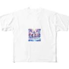 anazawaの白き翼、黒き翼。その手に抱くは愛しの君! All-Over Print T-Shirt