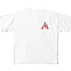 SCNETショップのＭ’ｓファクトリー All-Over Print T-Shirt