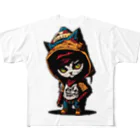 めんぼうさんやのちびネコ All-Over Print T-Shirt