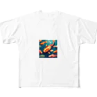 風邪なのおでんの池の親方 All-Over Print T-Shirt