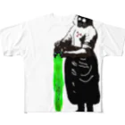 長谷川瑞己（はせがわみずき）の核廃棄物を垂れ流す女 All-Over Print T-Shirt