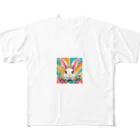 YOO1978の(*≧3≦)ウサギのグッズ All-Over Print T-Shirt