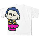 鹿と仏 SHIKA TO HOTOKEのプリティブッダ フルグラフィックTシャツ