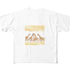 Tina97710のサバンナジラフ All-Over Print T-Shirt