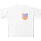 じゅんじゅんのパステルくま All-Over Print T-Shirt