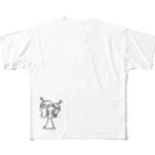 お店の名前考え中の宇宙軟体生物 All-Over Print T-Shirt