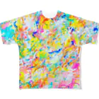 color me color worldのirodori フルグラフィックTシャツ