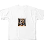 0416artの柴犬ラジオ All-Over Print T-Shirt