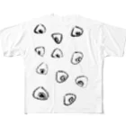 おにまる。のおにぎりいっぱい グッズ All-Over Print T-Shirt