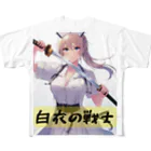 isshi1002の白衣の戦士シリーズ フルグラフィックTシャツ