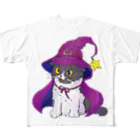 もちけらのハロウィンかけちゃん。 フルグラフィックTシャツ