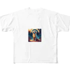 13261326の神々しい犬のグッズ All-Over Print T-Shirt