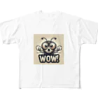 nomkyonのWoW！昆虫！No3 フルグラフィックTシャツ