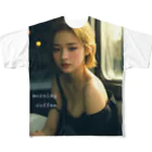 SORASIDER.MONO（そらさいだあ・どっと・もの）のモーニングコーヒー フルグラフィックTシャツ