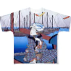 sachiko_goodsの見立あかし All-Over Print T-Shirt