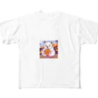 アルト&ウィズのハロウィンクマちゃん🎃 All-Over Print T-Shirt