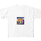 ニャーちゃんショップのパルテノン神殿のキャッツ All-Over Print T-Shirt