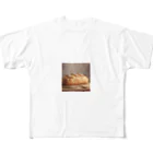 千裕アトリエ（いつもありがとう）のカンパーニュ（Ciabatta） All-Over Print T-Shirt