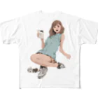 mofu mofu309のマシュロ　マシェリ All-Over Print T-Shirt