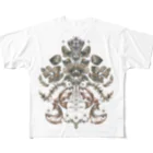 NATURE PEEKのメダカ　ホテイアオイ All-Over Print T-Shirt