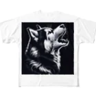 calcium369のシベリアン・ハスキー All-Over Print T-Shirt