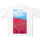 うずなか　しいのコキアの丘 All-Over Print T-Shirt