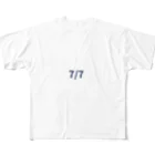 AY-28の日付グッズ7/7バージョン フルグラフィックTシャツ