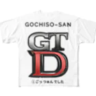 kazu_gのGTDごつぁんでした！（淡色用） フルグラフィックTシャツ